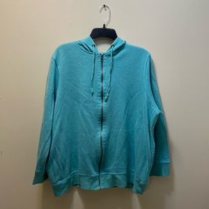 Woman Within hooded sweatshirt